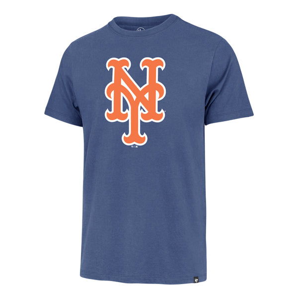 New York Mets 47 Brand Cadet Blue Imprint Franklin Tee Men Cadet Blue