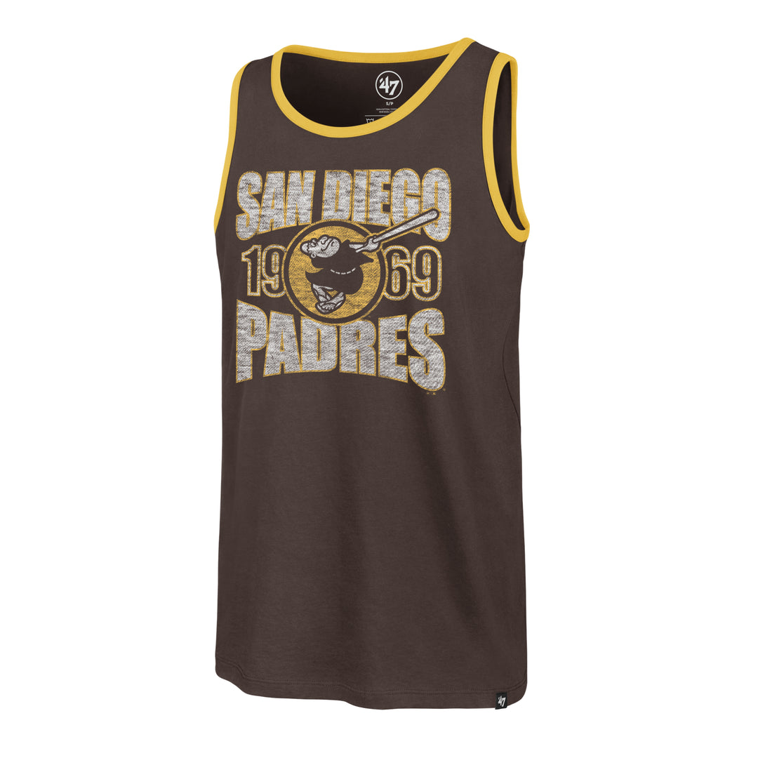 San Diego Padres 47 Brand Espresso Upload Franklin Tank Men Espresso