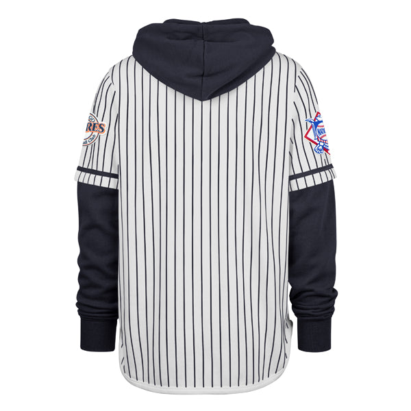 San Diego Padres 47 Brand Cooperstown White Wash Pinstripe Double Header Shrt M White Wash