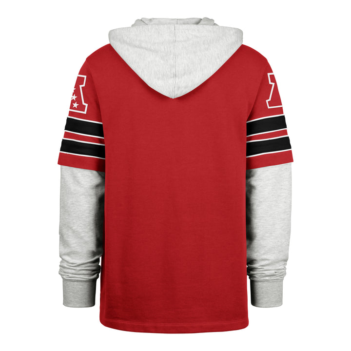 Kansas City Chiefs 47 Brand Racer Red Double Header Blitz Crbk Lcr M Racer Red