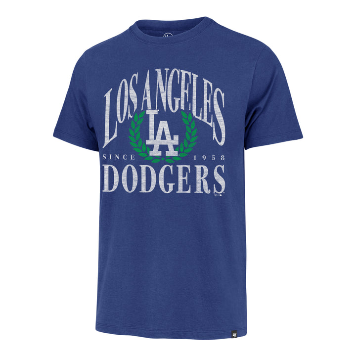 Los Angeles Dodgers 47 Brand Jetty Blue Pitchout Franklin Tee Men Jetty Blue