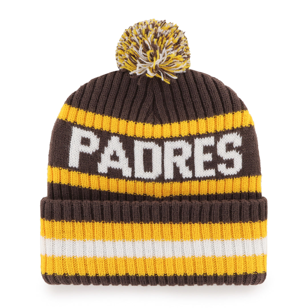 San Diego Padres 47 Brand Brown Bering Cuff Knit Brown