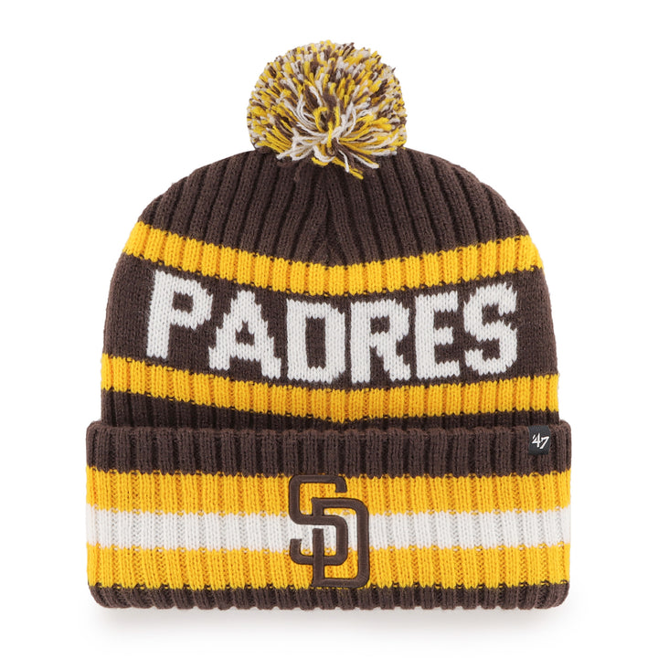 San Diego Padres 47 Brand Brown Bering Cuff Knit Brown