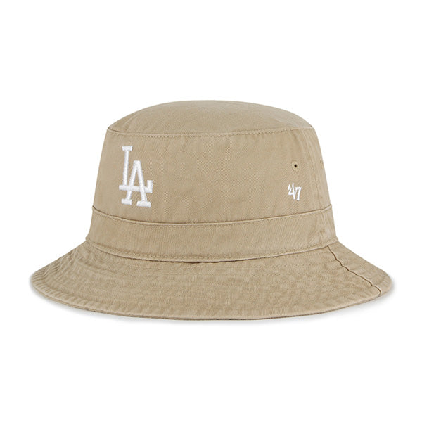 Los Angeles Dodgers 47 Brand Khaki Bucket Khaki