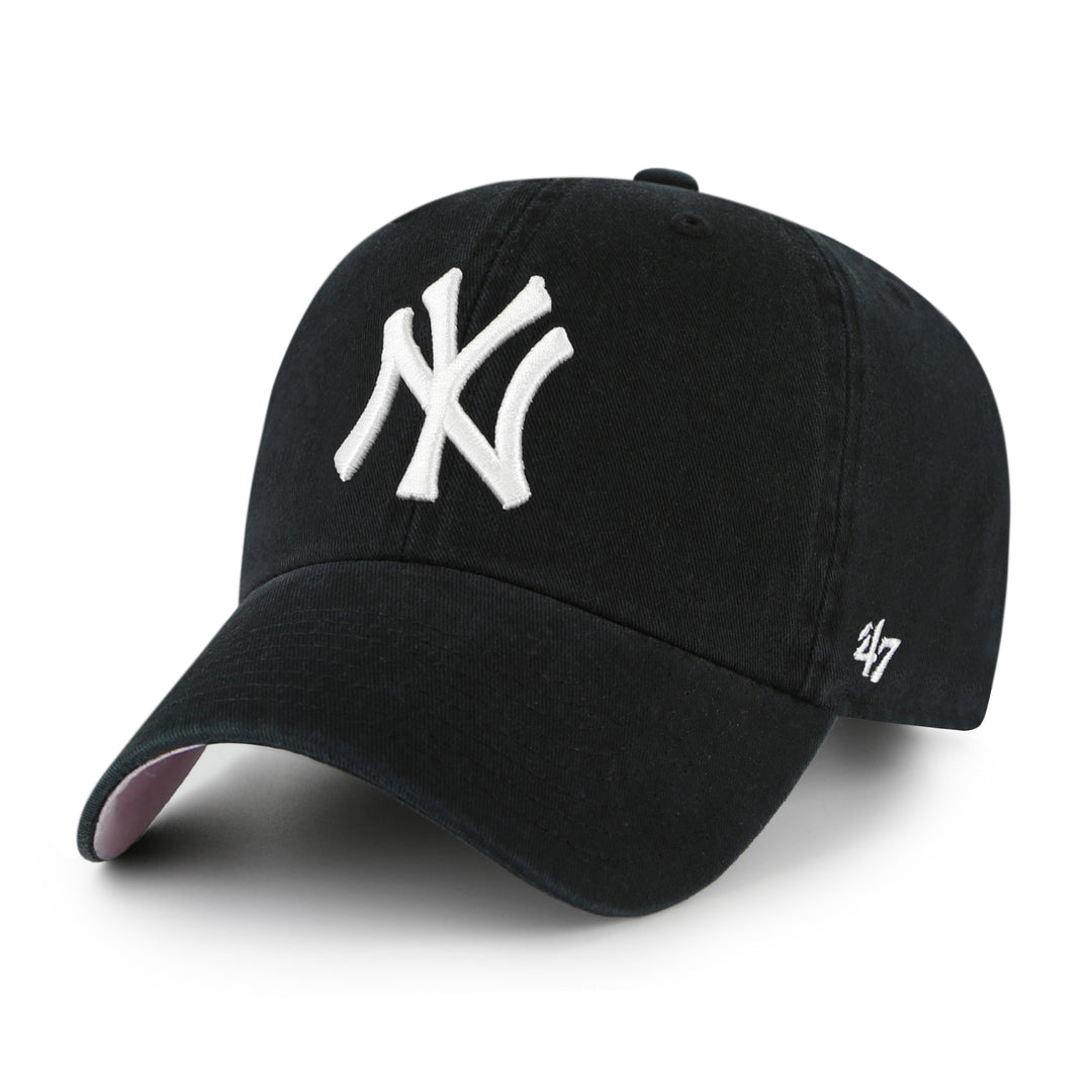 New York Yankees 47 Brand Black Ballpark Clean Up Black
