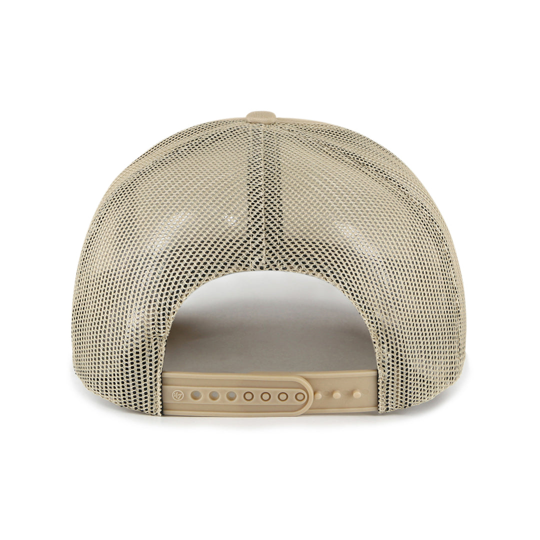 New York Yankees 47 Brand Khaki Foam Front Mesh Trucker Fm Khaki