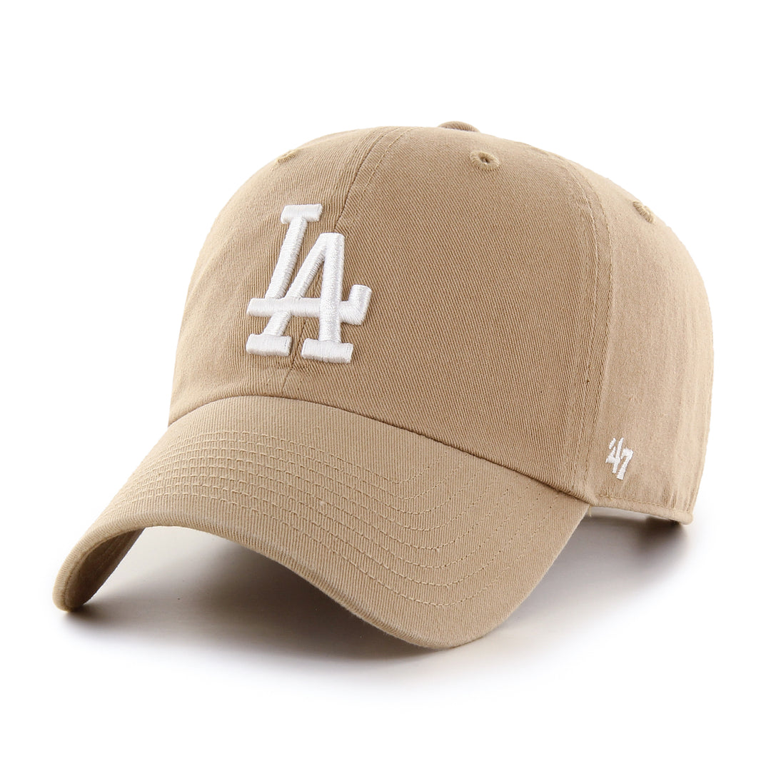 Los Angeles Dodgers 47 Brand Khaki Clean Up W/ No Loop Label Khaki