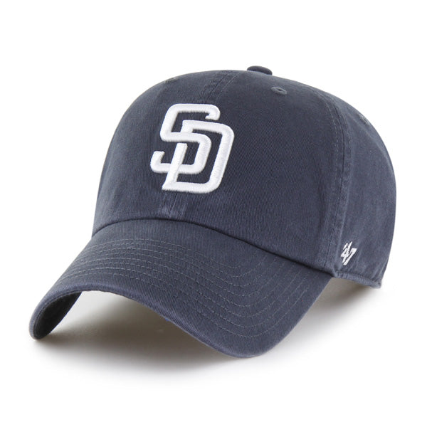 San Diego Padres 47 Brand Vintage Navy Clean Up W/ No Loop Label Vintage Navy