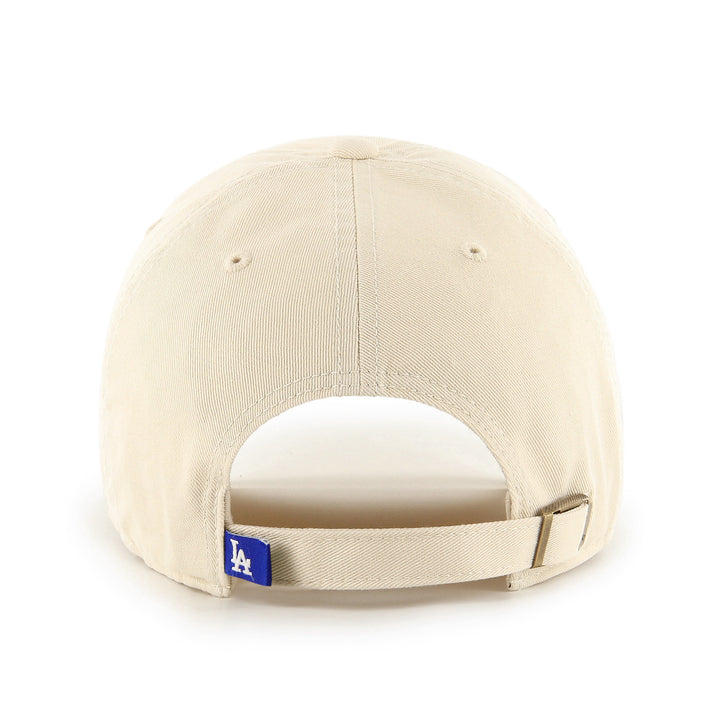 Los Angeles Dodgers 47 Brand Natural White Clean Up Adjustable Dad Hat