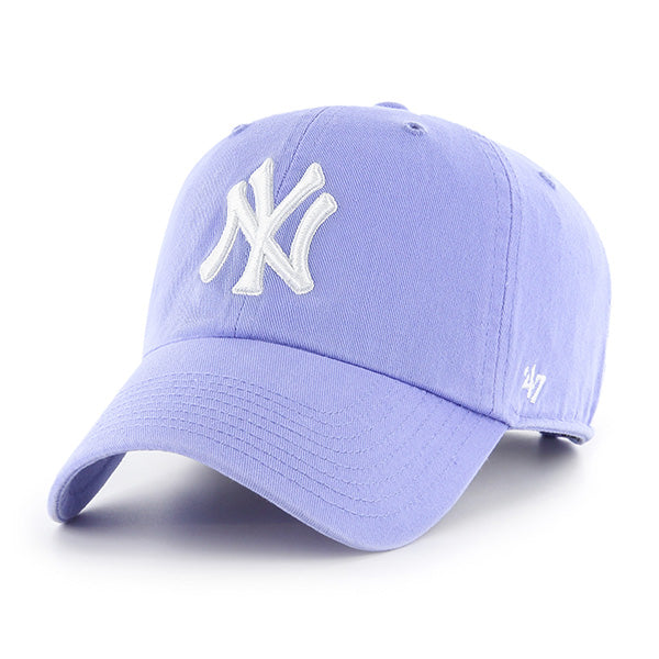New York Yankees 47 Brand Lavender Clean Up Adjustable Dad Hat