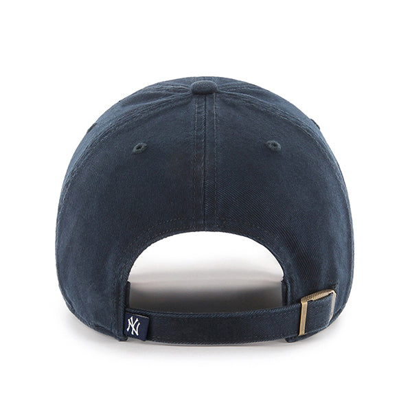 New York Yankees 47 Brand Navy & Rose Pink Clean Up Adjustable Dad Hat