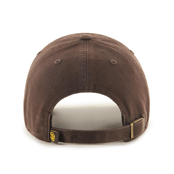 San Diego Padres 47 Brand Brown Classic Clean Up Adjustable Dad Hat