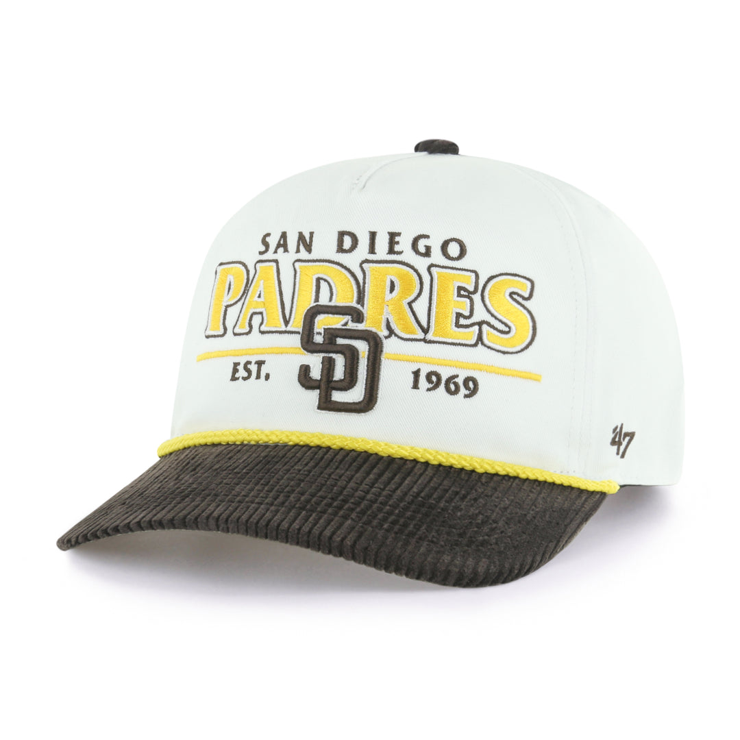 San Diego Padres 47 Brand White Rustic Hitch White