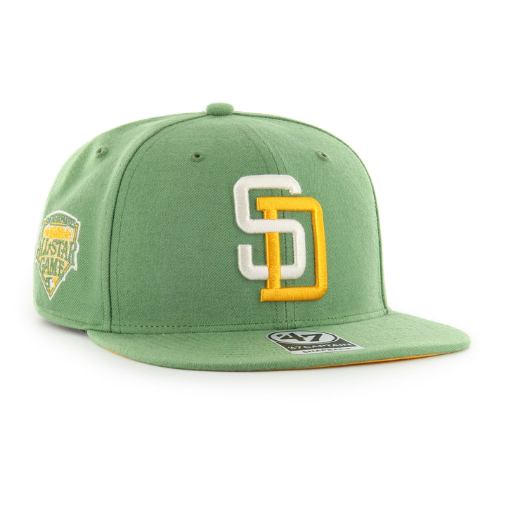 San Diego Padres 47 Brand  Coop Asg Fatigue Green Sure Shot Under Captain Fatigue Green