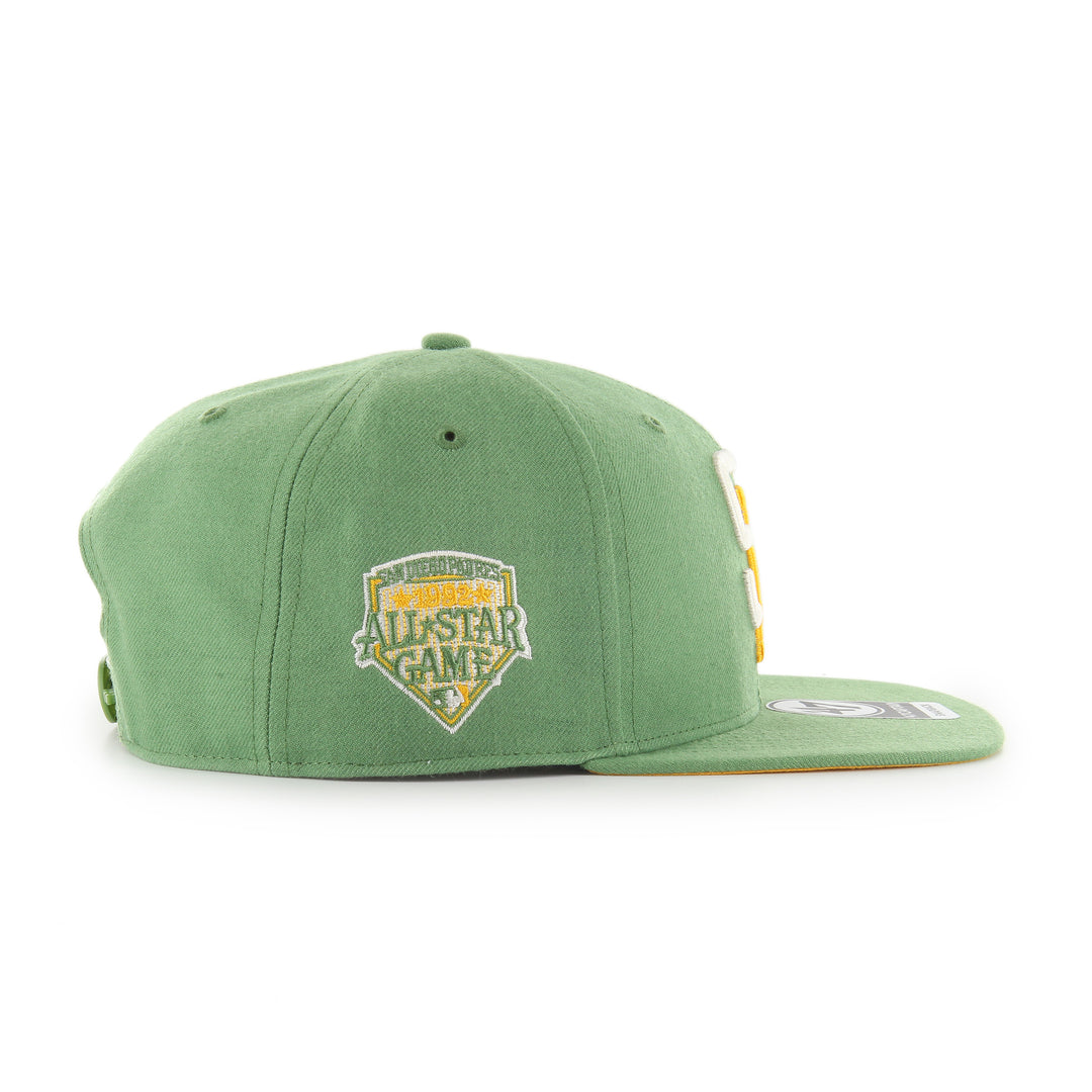San Diego Padres 47 Brand  Coop Asg Fatigue Green Sure Shot Under Captain Fatigue Green