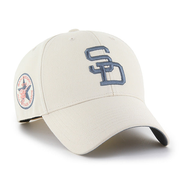 San Diego Padres 47 Brand Coop Asg Sandstorm Sure Shot Snapback Mvp Sandstorm