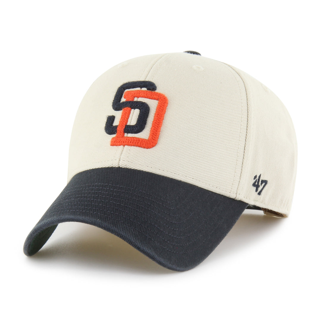 San Diego Padres 47 Brand Cooperstown Sandstone Fairfield MVP