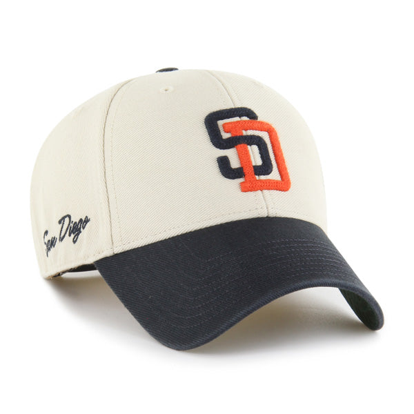 San Diego Padres 47 Brand Cooperstown Sandstone Fairfield MVP