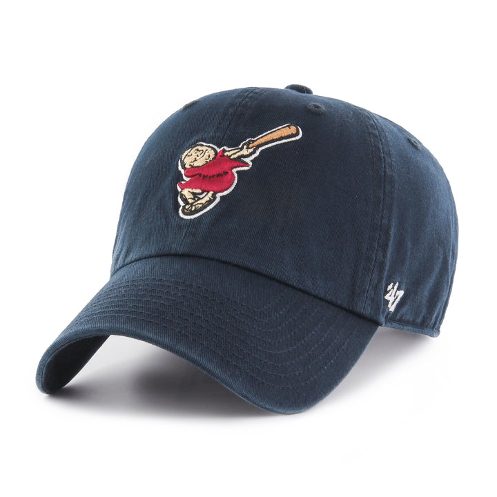 San Diego Padres 47 Brand Navy Swinging Friar Cooperstown Collection Clean Up Adjustable Dad Hat