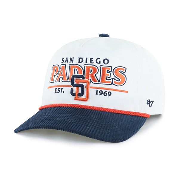 San Diego Padres 47 Brand Cooperstown White Rustic Hitch White