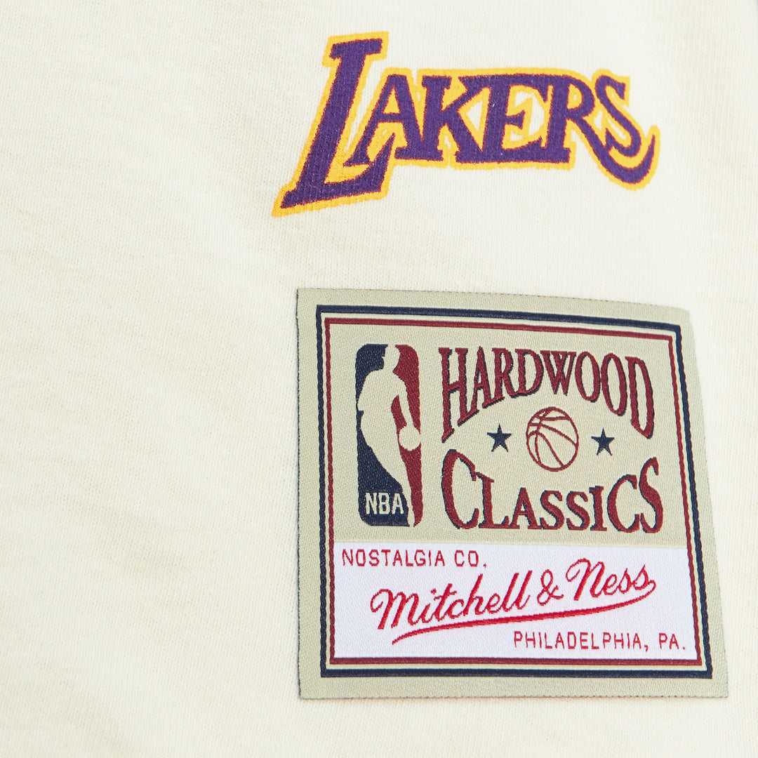 Los Angeles Lakers Mitchell & Ness NBA Sidewalk Sketch Ss Tee Hwc Lakers