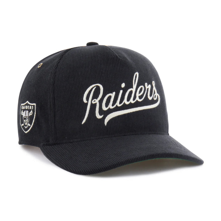 Las Vegas Raiders 47' Golden Age Hitch Corduroy Hat Black
