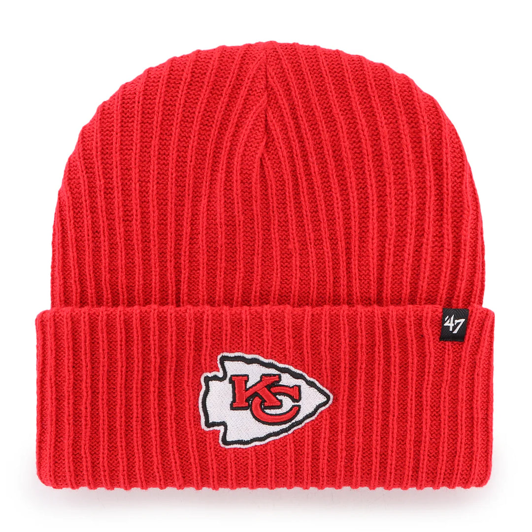 Kansas City Chiefs 47 Brand Harbor Cuff Knit Beanie Hat - Red