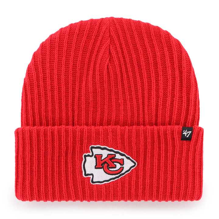 Kansas City Chiefs 47 Brand Harbor Cuff Knit Beanie Hat - Red