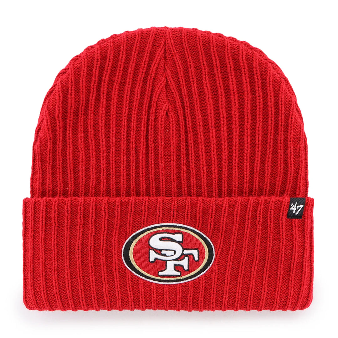 San Fransisco 49ers 47 Brand Harbor Cuff Knit Beanie Hat - Red