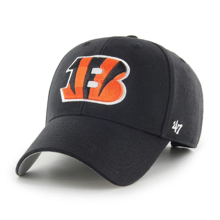 Cincinnati Bengals 47 Brand Black MVP Black Hat