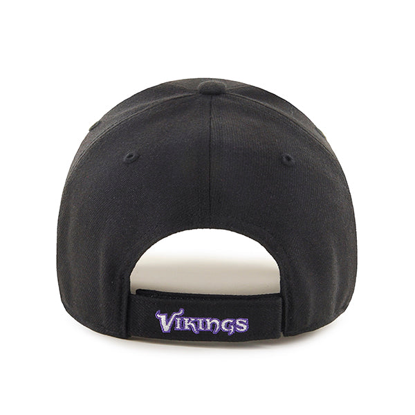 Minnesota Vikings 47 Brand Black Mvp Black