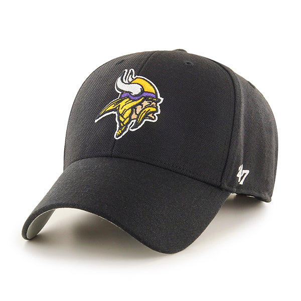 Minnesota Vikings 47 Brand Black Mvp Black