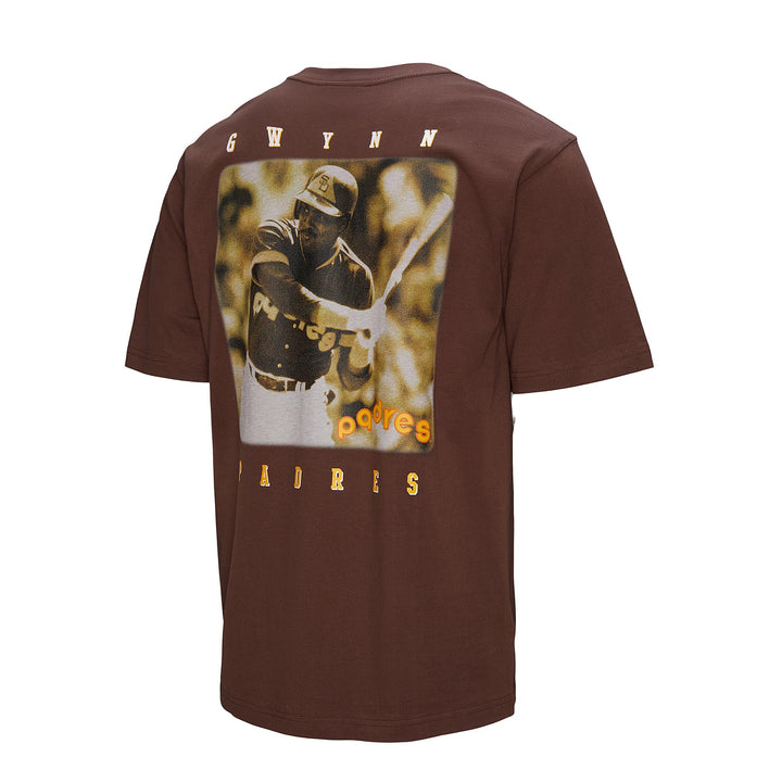 San Diego Padres Mitchell & Ness MLB Legends Collection Ss Tee Vintage Logo Padres Tony Gwynn
