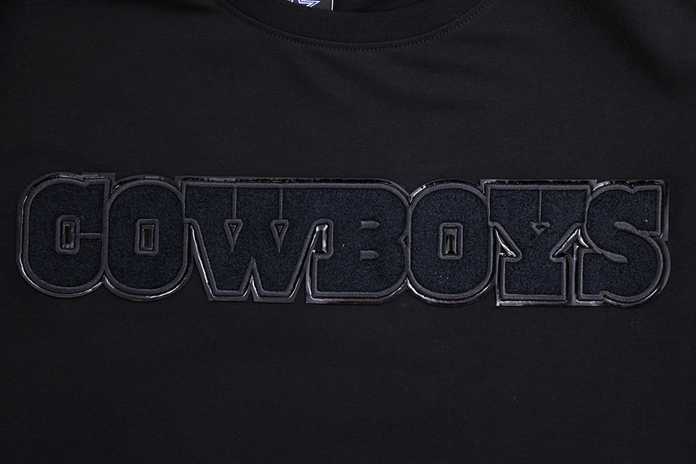 Dallas Cowboys Pro Standard Triple Black Tee Black