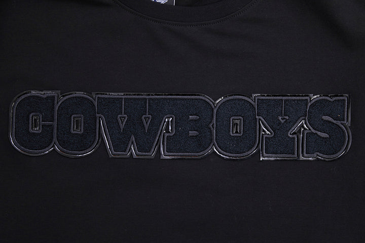 Dallas Cowboys Pro Standard Triple Black Tee Black