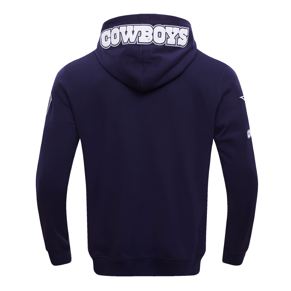 Dallas Cowboys Pro Standard Classic Chenille Patch Hoodie Midnight Navy