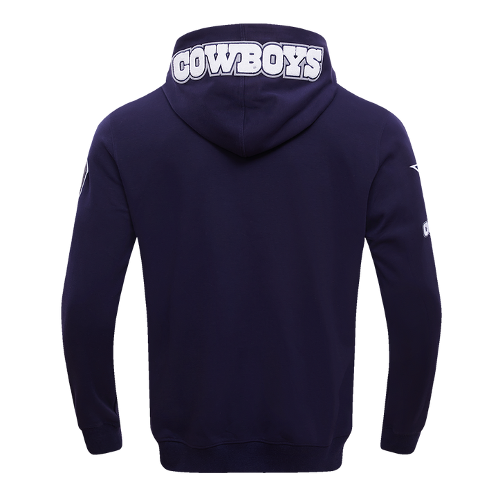 Dallas Cowboys Pro Standard Classic Chenille Patch Hoodie Midnight Navy