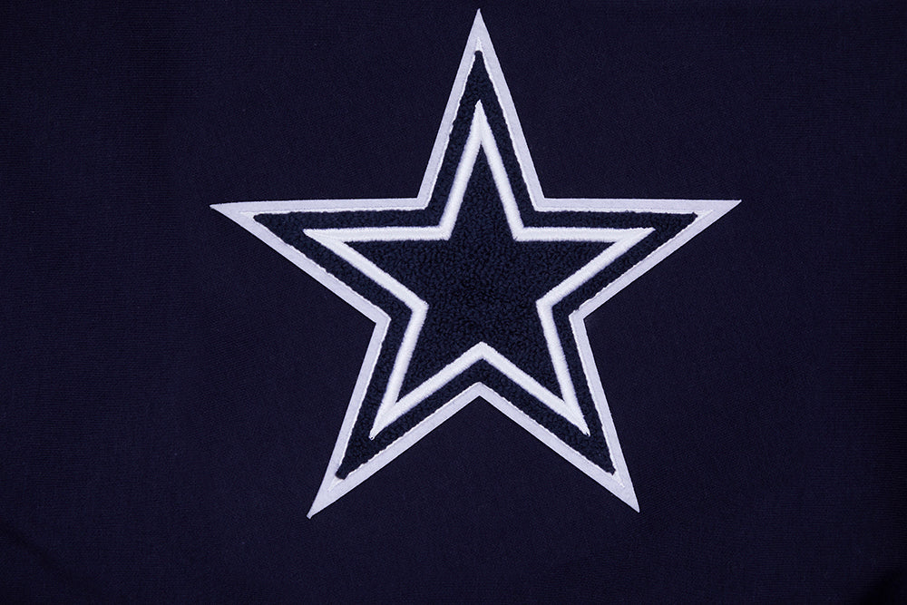 Dallas Cowboys Pro Standard Classic Chenille Patch Hoodie Midnight Navy