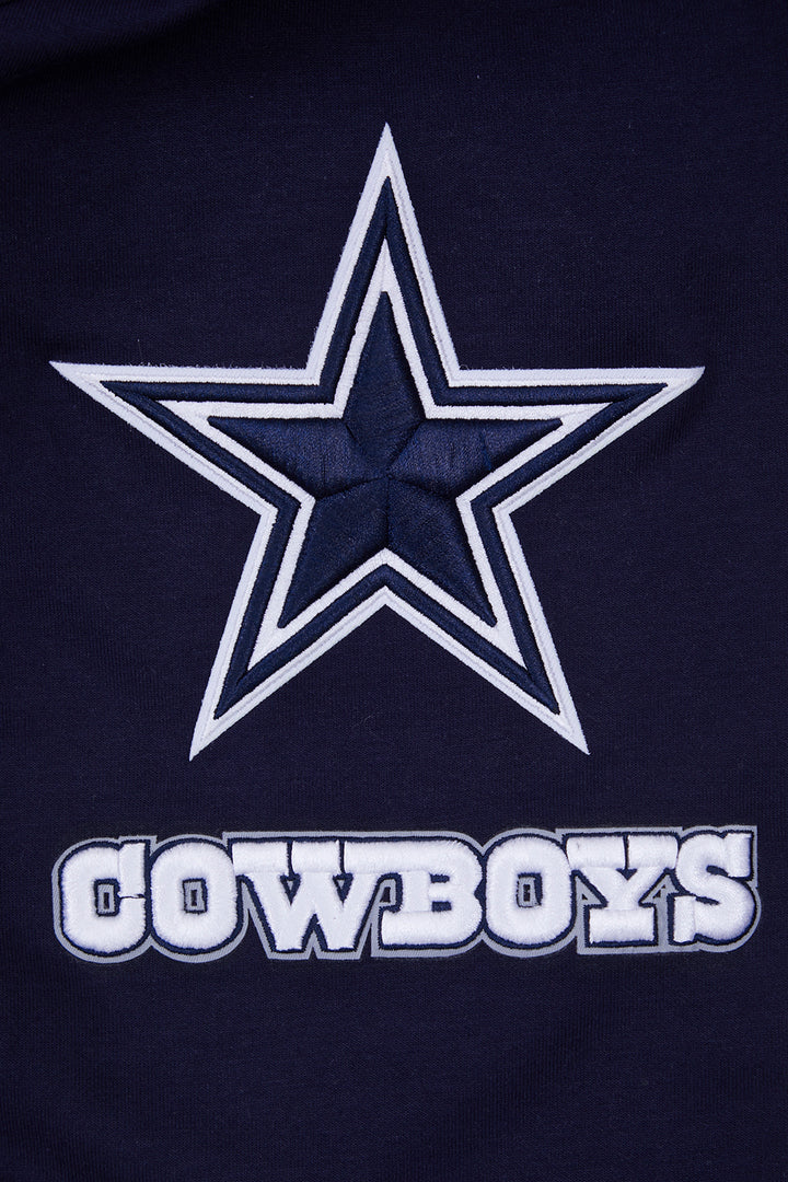 Dallas Cowboys Pro Standard Classic Chenille Patch Hoodie Midnight Navy