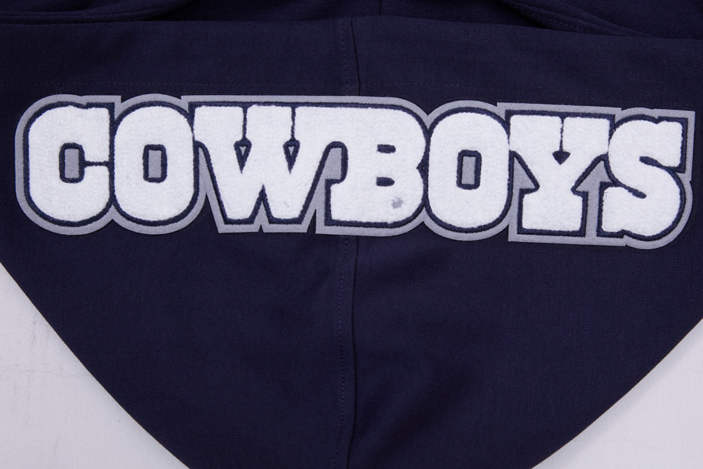 Dallas Cowboys Pro Standard Classic Chenille Patch Hoodie Midnight Navy