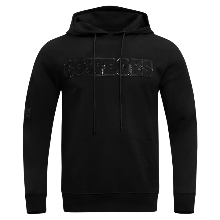 Dallas Cowboys Pro Standard Triple Black Hoodie Black