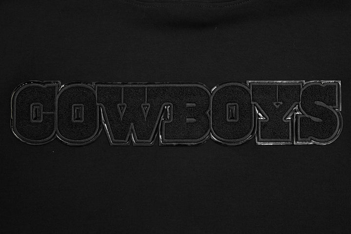 Dallas Cowboys Pro Standard Triple Black Hoodie Black