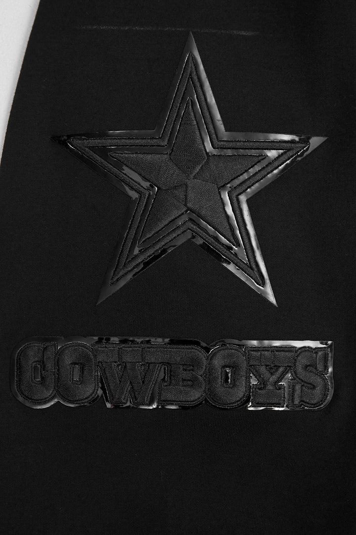 Dallas Cowboys Pro Standard Triple Black Hoodie Black