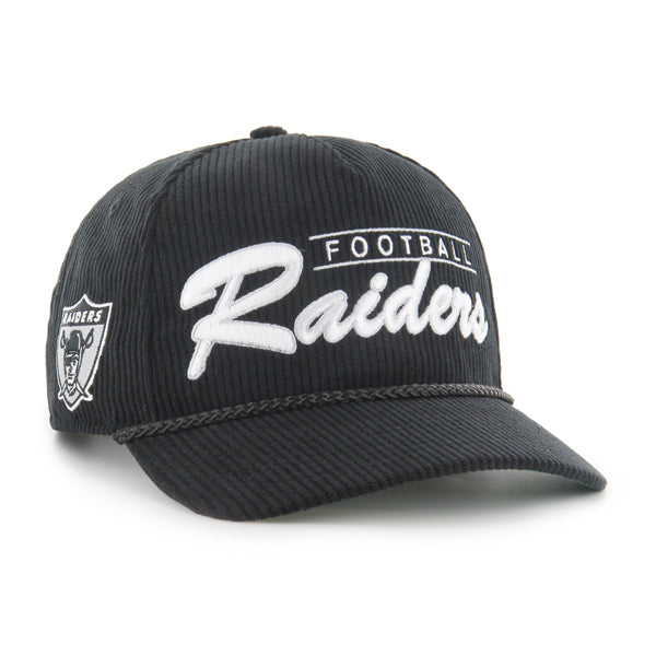 Las Vegas Raiders 47 Brand Historic Black Double Header Hitch Rf Black