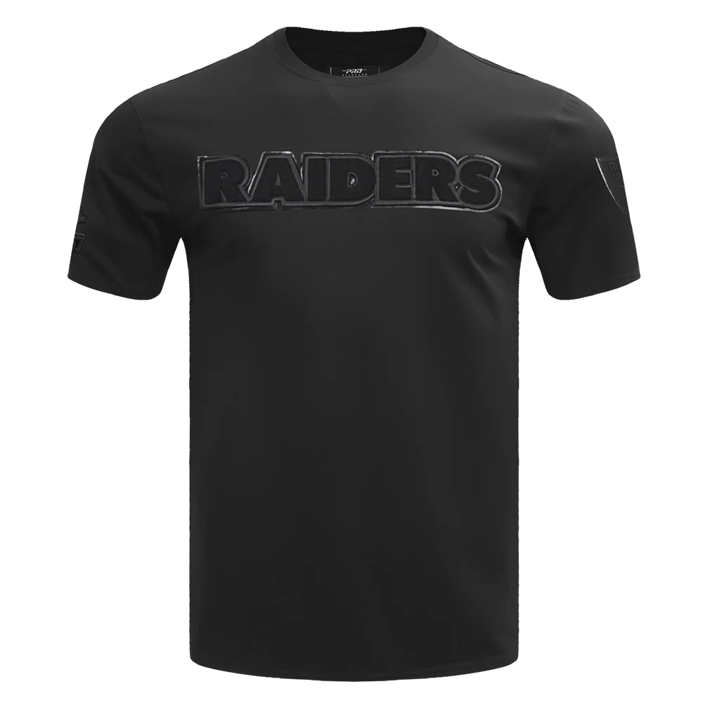 Raiders NFL Pro Standard Triple Black Tee