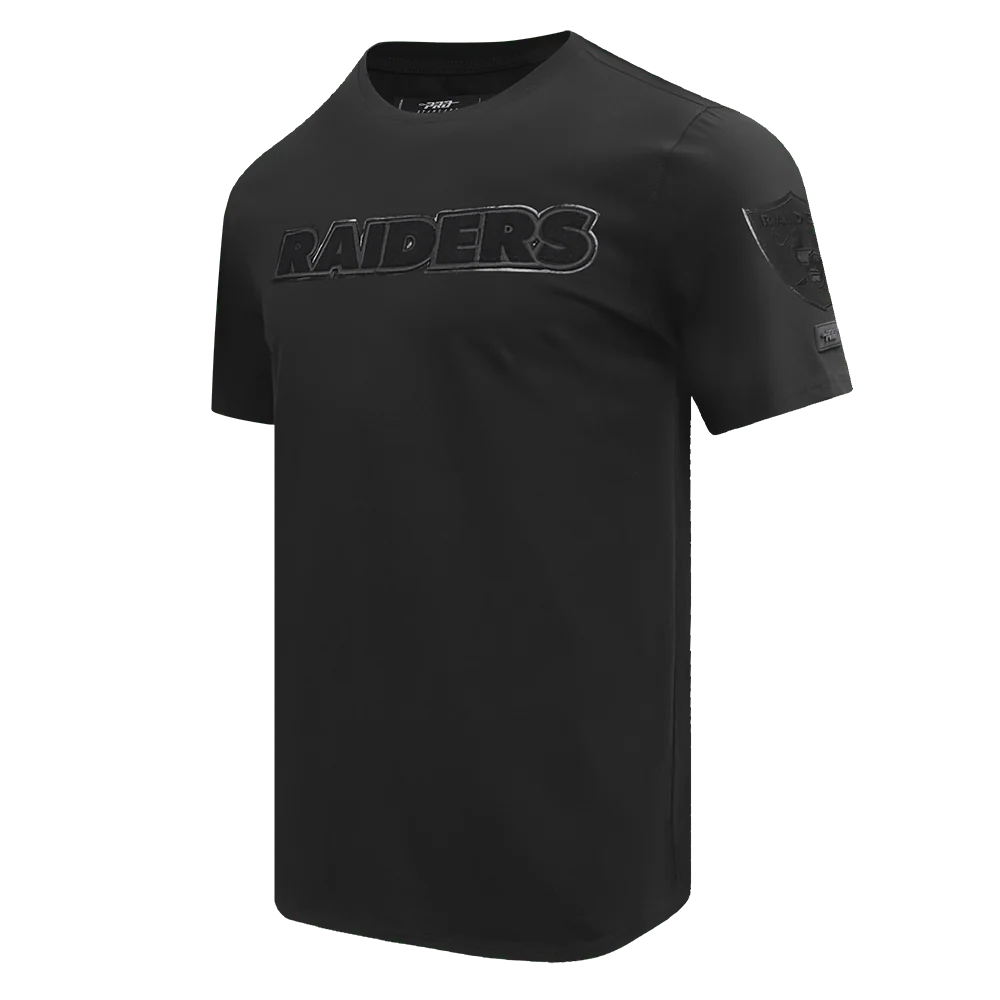 Raiders NFL Pro Standard Triple Black Tee
