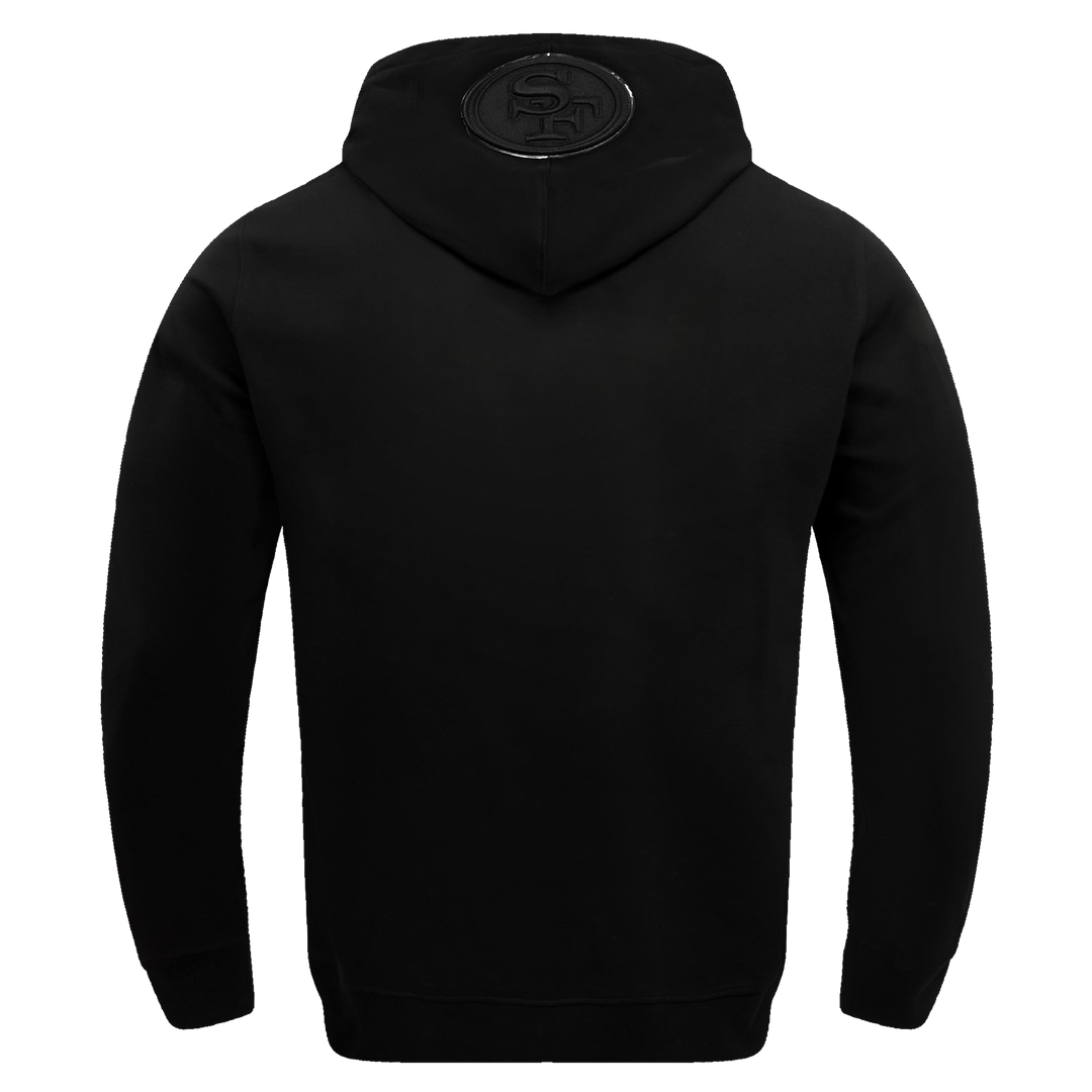 San Francisco 49ers Pro Standard Triple Black Hoodie Triple Black