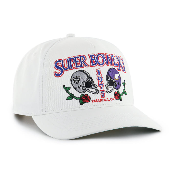 Super Bowl 47 Brand Gridiron Dueling White Dueling Arch Champ Hitch Rf White