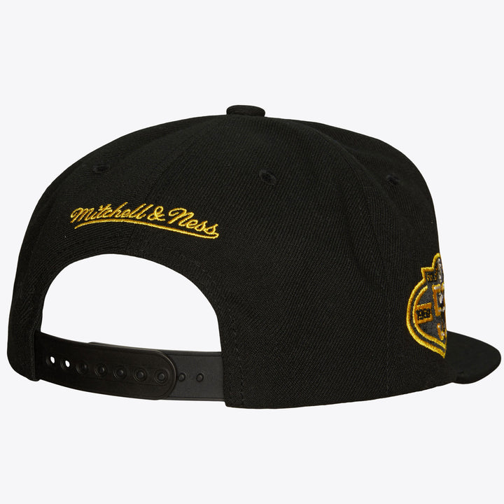 Mitchell & Ness Black San Diego Padres Cooperstown Collection Team Classic Snapback Hat