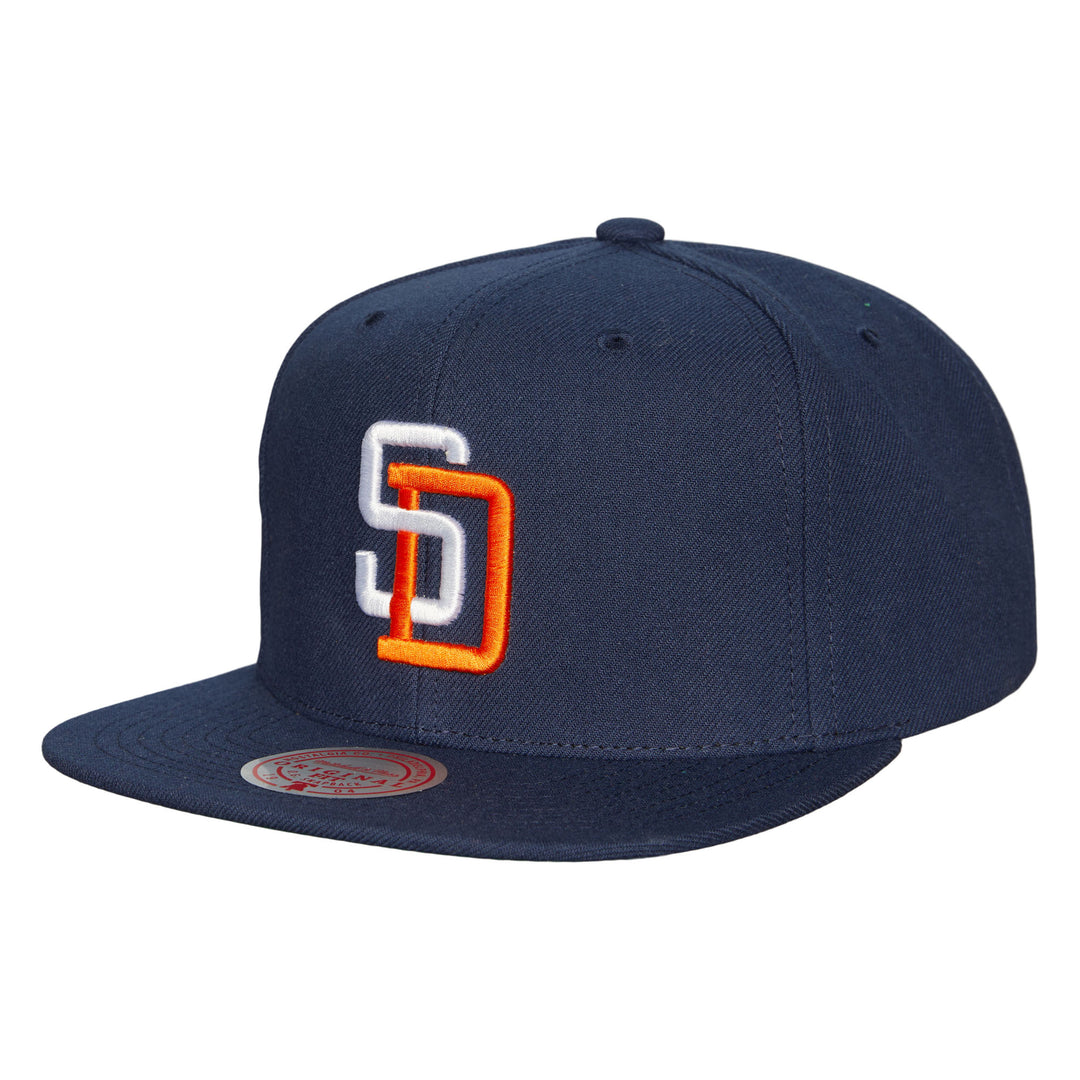 San Diego Padres Mitchell & Ness MLB Evergreen Snapback Coop Padres